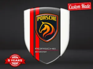 Porsche Impression Autocollants Sport Premium Qualité